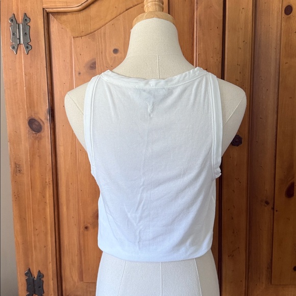White cropped All Saints tank top - Picture 4 of 8